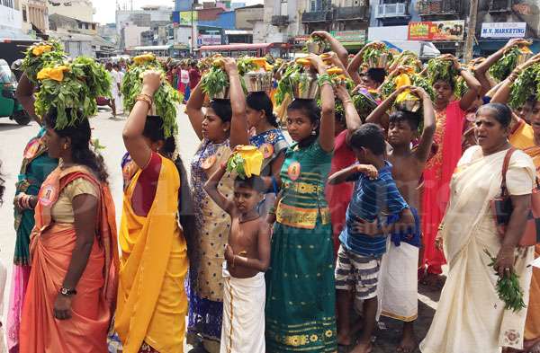 Annual Aadi Pooram festival