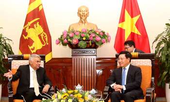 SL, Vietnam stress need for peace and prosperity in Indian Ocean region