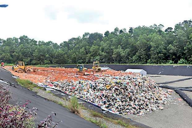 Sri Lanka’s first  sanitary landfill in Dompe