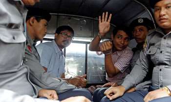 Reuters reporters jailed for seven years in Myanmar