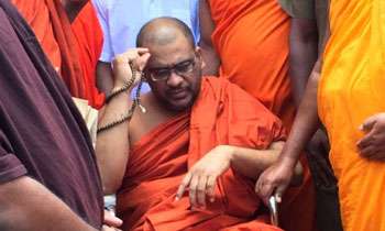 Gnanasara Thera back at J’pura Hospital