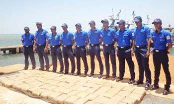 Navy recovers 284.5kg Kerala Cannabis floating in sea