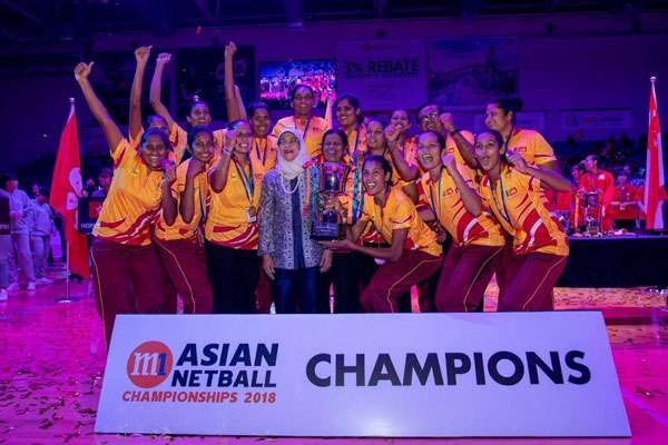 SL win 11th Asian Netball Championship