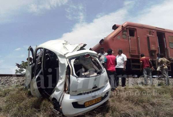 Train-car collision