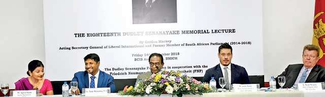 18th Dudley Senanayake Memorial Oration Inspiring leaders world over