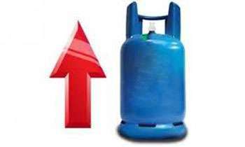 Price of gas increased by Rs.190