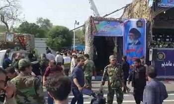 Deadly gun attack at Iranian military parade