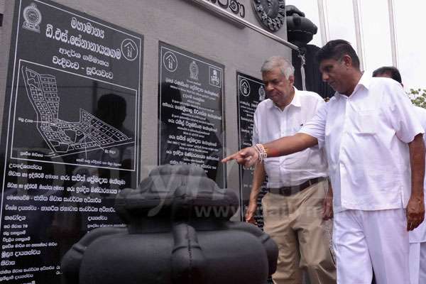 PM declare opens D.S.Senanayake Uda Gama