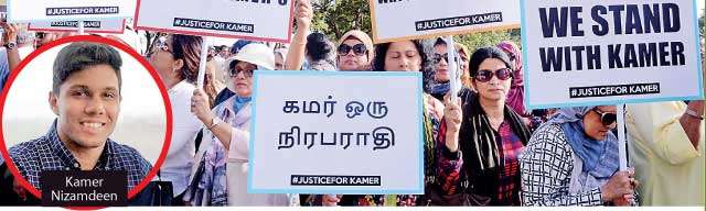 Protest against travesty of justice