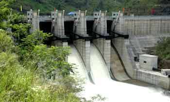 Five spill gates opened at Kotmale reservoir 