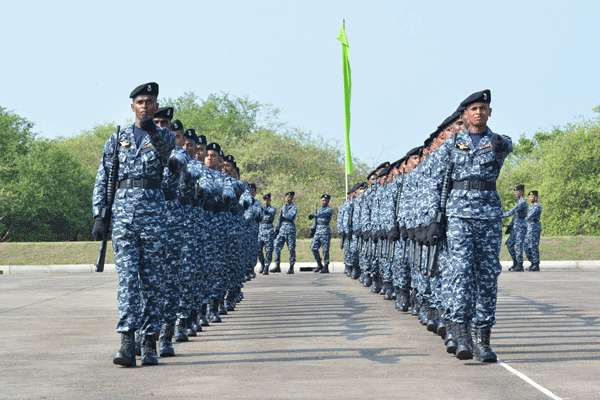 77 Navy Marine personnel pass out in Sampoor