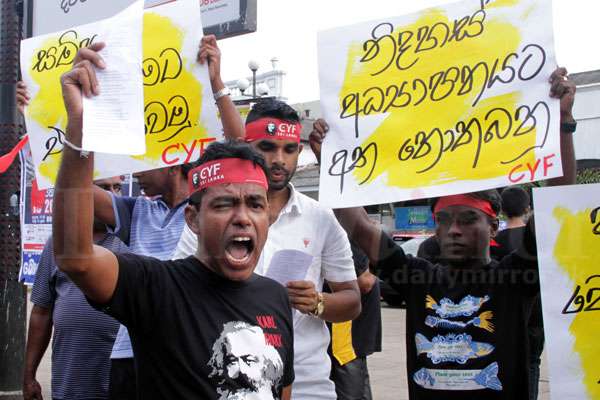 CYF protest at Fort