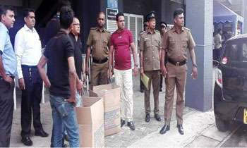 Excise busts booze racket to English fans at Premadasa stadium
