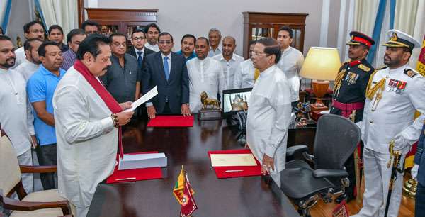  MR sworn in as Prime Minister