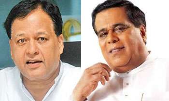 Nimal Siripala Transport Minister, Amunugama Foreign Affairs
