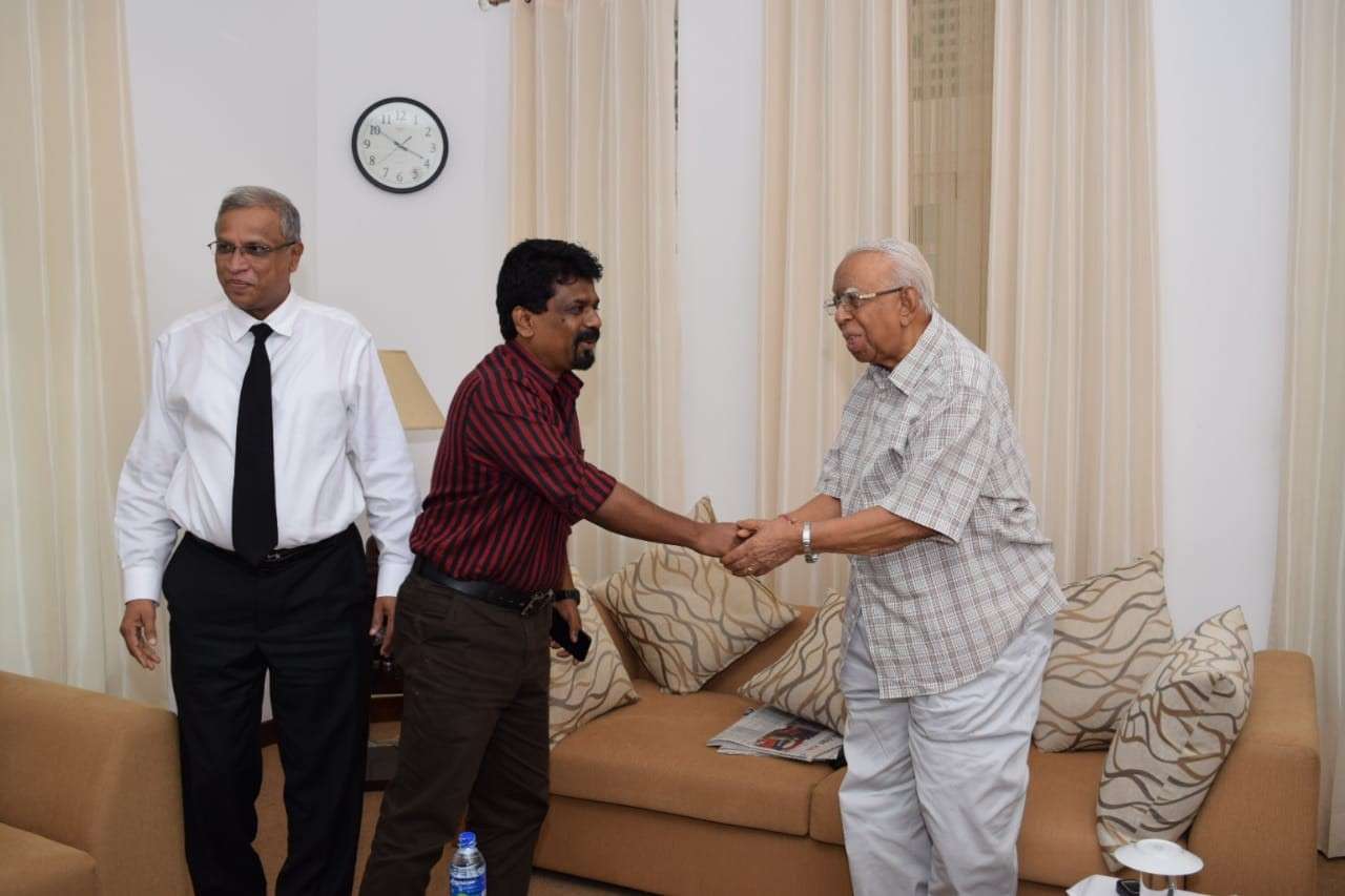 Anura Kumara meets Sampanthan