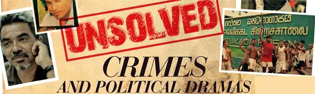 Unsolved crimes and political dramas