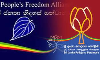 General Elections:  UPFA factions wrangle over Pohottuwa or beetle leaf