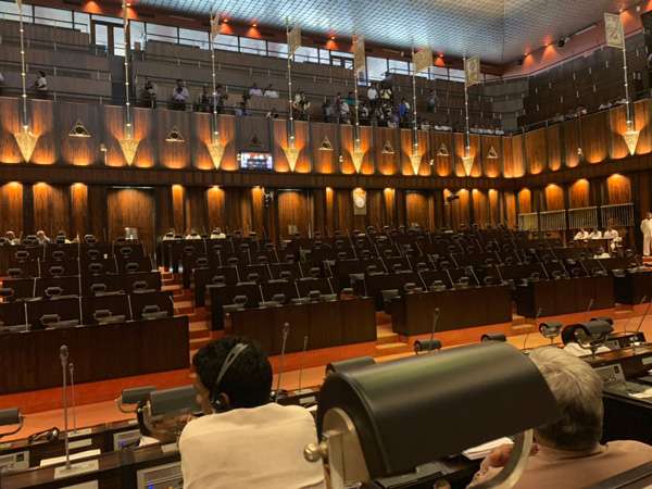 UPFA MPs walk out of Chamber