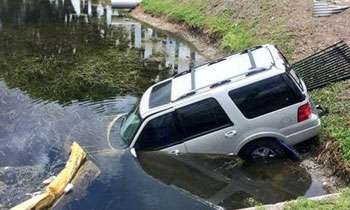 SUV falls into canal, one killed