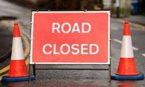 Road closed from Ceramic Junction to NSA Roundabout