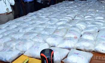 Two suspects nabbed with heroin valued at Rs.2,778mn
