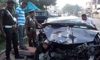 Three killed, five injured in two accidents involving same car