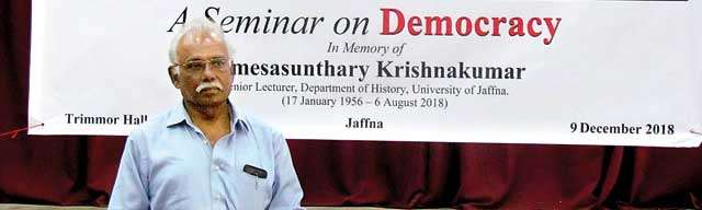 Forum in Jaffna calls for People-Centred Democracy