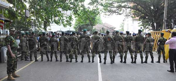 Security beefed up