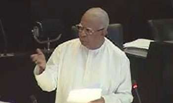 Two opposition leaders in parliament: Sampanthan