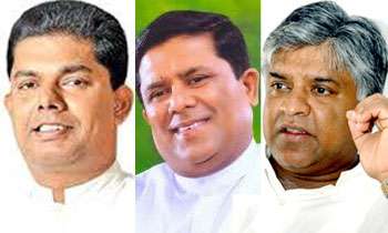 Gayantha-lands, Arjuna-Transport, Vajira-Home Affairs