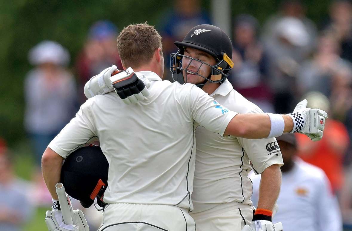  Tons from Latham, Nicholls give New Zealand colossal lead