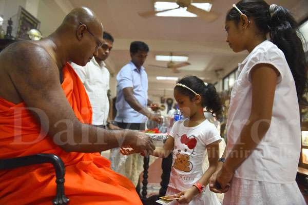 New Year at Gangarama Temple