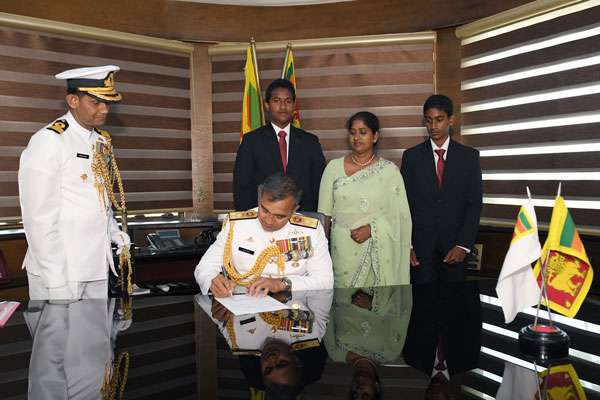 New Navy Chief assumes duties