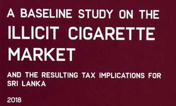 Illicit fags incur annual loss of Rs.18Bn as revenue to govt. – Study