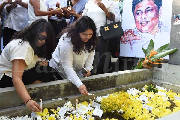 10th Death Anniversary of Lasantha