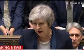British lawmakers crush Theresa May's Brexit deal