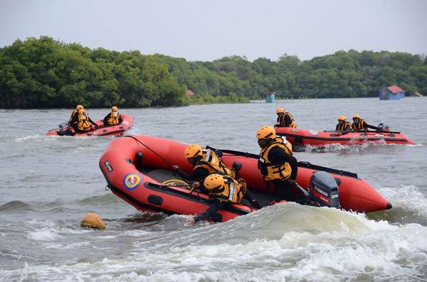 Swift Water Training underway in Puttalam