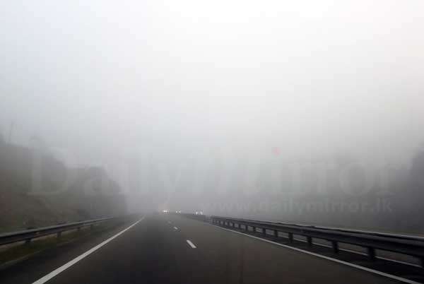 Misty highway