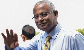  Maldivian President arrives in SL