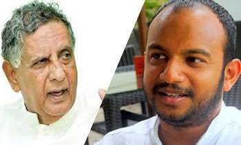 Joseph, Kavinda in verbal spat in Ja-ela