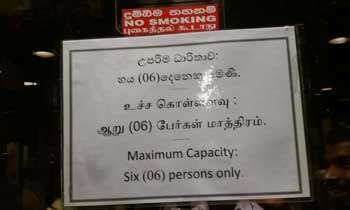 Parliament elevators’ maximum capacity restricted