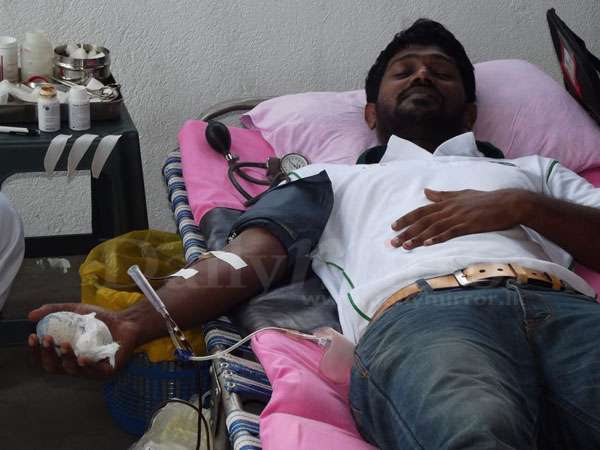 Blood donation programme