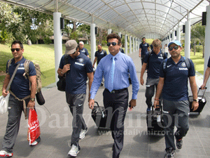 Indian cricketers here for ODI