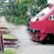 Two children knocked down by train