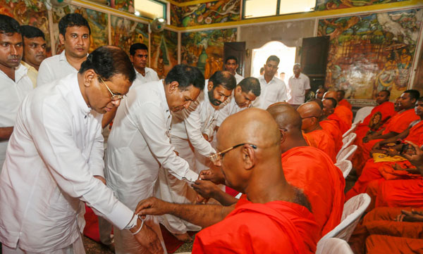 President in Mahiyangana