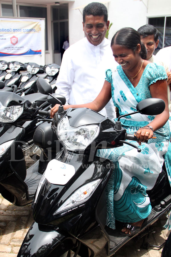 Motorbikes for provincial managers