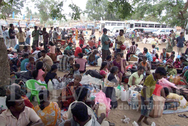 IDPs  resettle in Mullaitivu