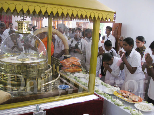 Exposition of Sacred Relics in A’pura