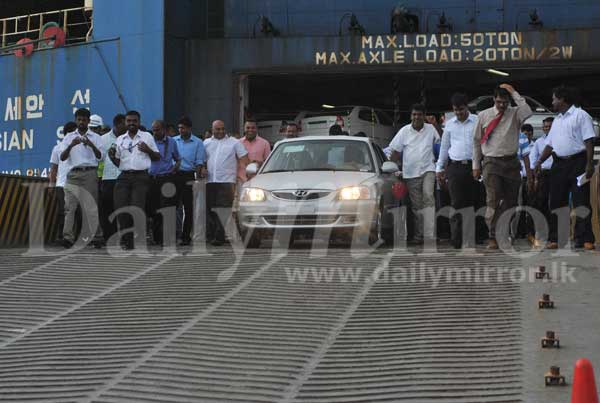 Hambantota port now active